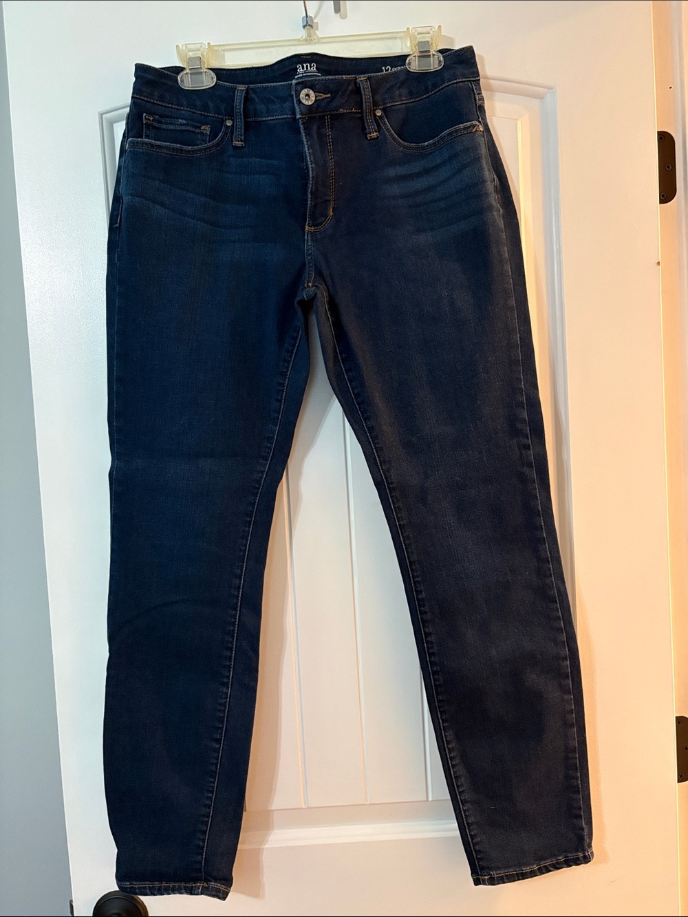 a.n.a Women's Dark Blue Skinny Jeans